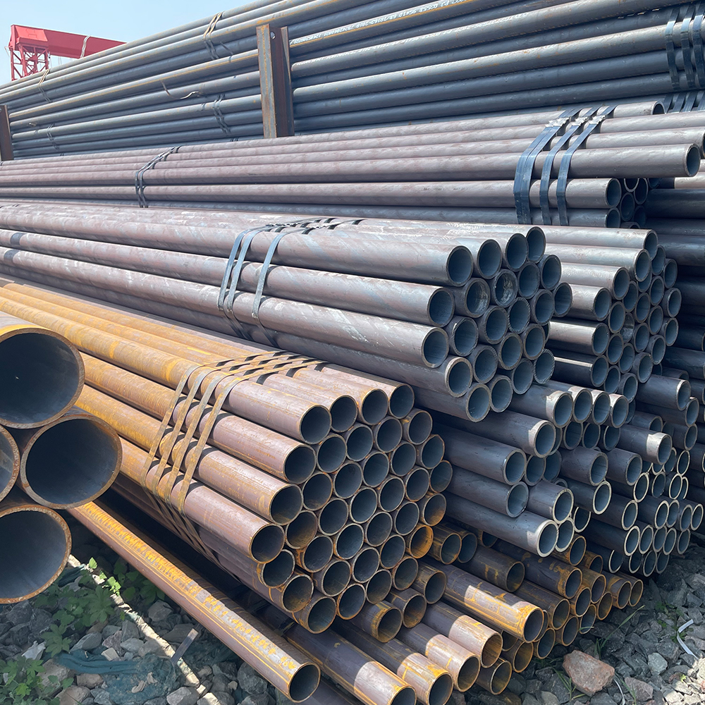 Seamless Steel Pipes Stack